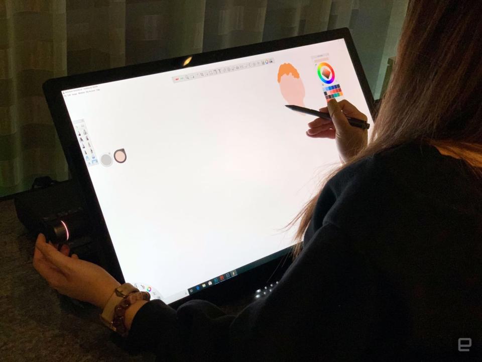 Lenovo Yoga A940 at CES 2019