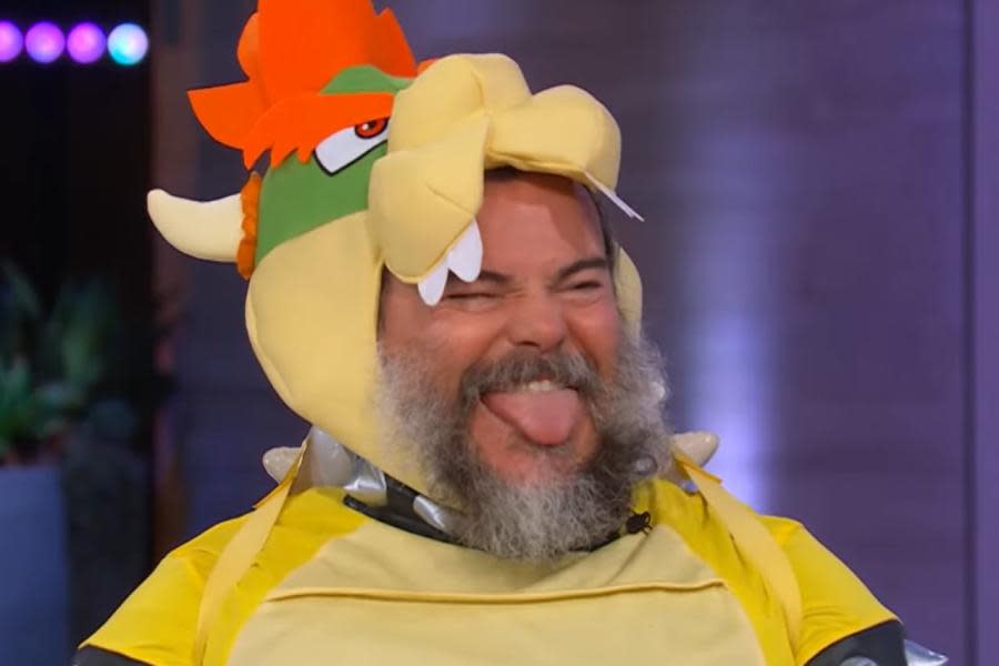 Jack Black se viste de Bowser para promocionar cinta de Mario y lo censuran