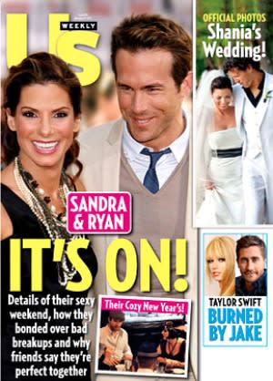 sandra bullock and ryan reynolds kiss