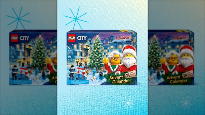 The LEGO City advent calendar