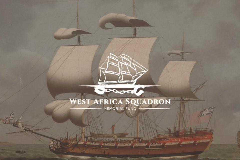 Isle of Wight County Press: West Africa Squadron memorial fund logo. Courtesy of Colin Kemp