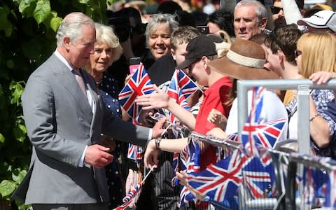 The Prince of Wales and the Duchess of Cornwall in Salisbury - Credit: WENN