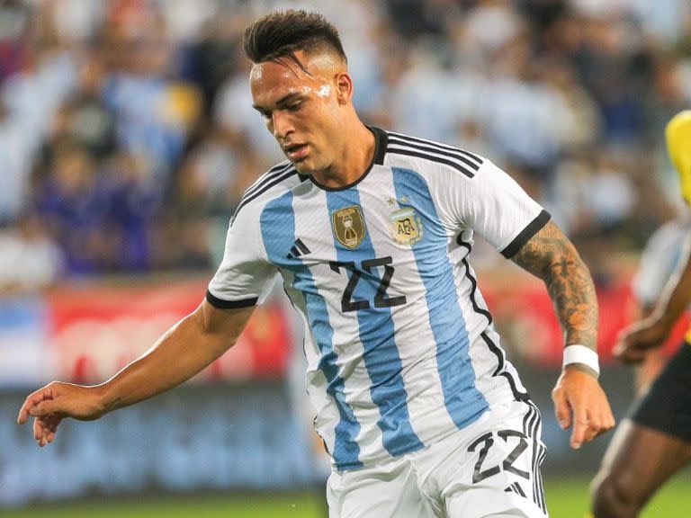 Lautaro Martínez se perfila para ser titular en el debut de la selección argentina en el Mundial, ante Arabia Saudita