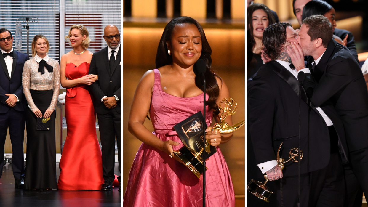 Emmy Awards 2023 highlights 'Grey's Anatomy' reunion, 'Succession