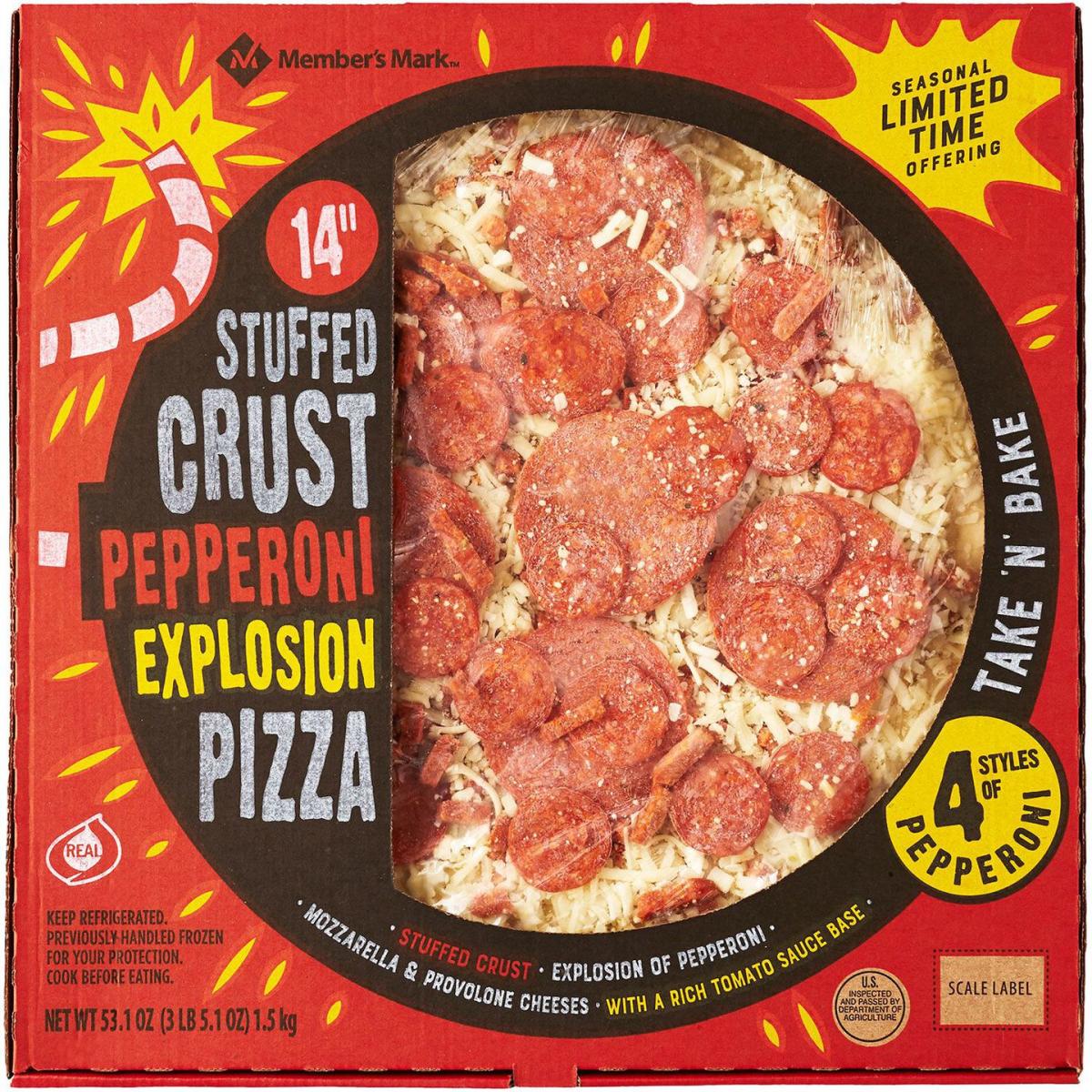 Sam's Club Is Selling A 3-Pound Stuffed Crust Pepperoni Pizza, And You  Can't Throw Your Next Party Without It