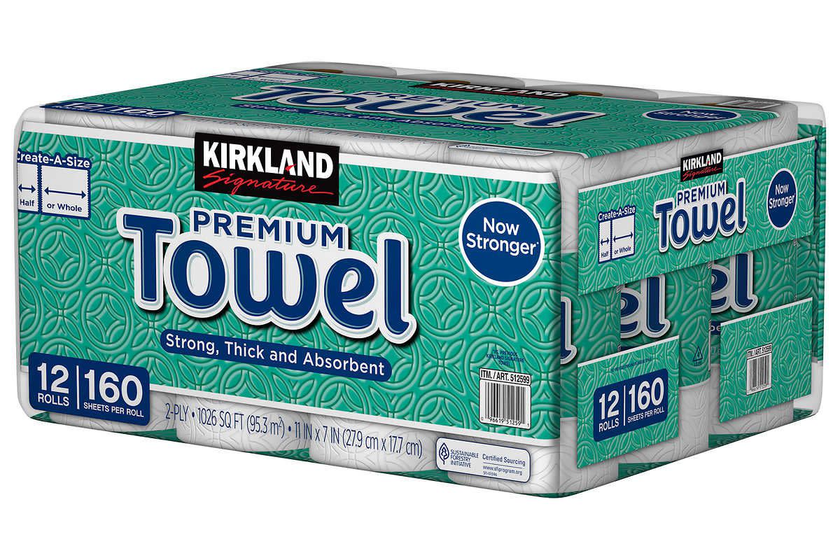 Kirkland Signature Paper Towels, 12 ct.