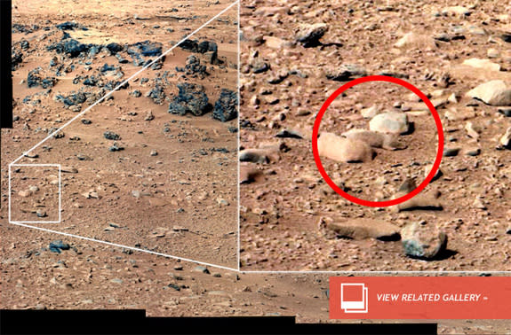 Once seen, it cannot be unseen. The “Mars rat” captured by Curiosity’s lens.