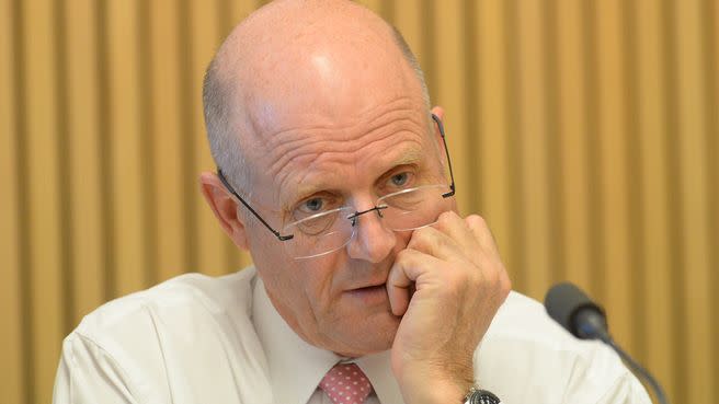 Senator David Leyonhjlem has been blasted for his use of language on more than one occasion. Photo: 7News