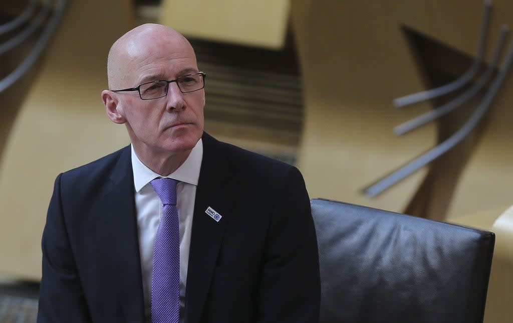 The Supreme Court ruling that parts of Scottish legislation aimed at enshrining children’s rights are outside Holyrood’s competence lays bare the ‘weakness’ of the devolution settlement, Deputy First Minister John Swinney said (Fraser Bremner/Scottish Daily Mail/PA)