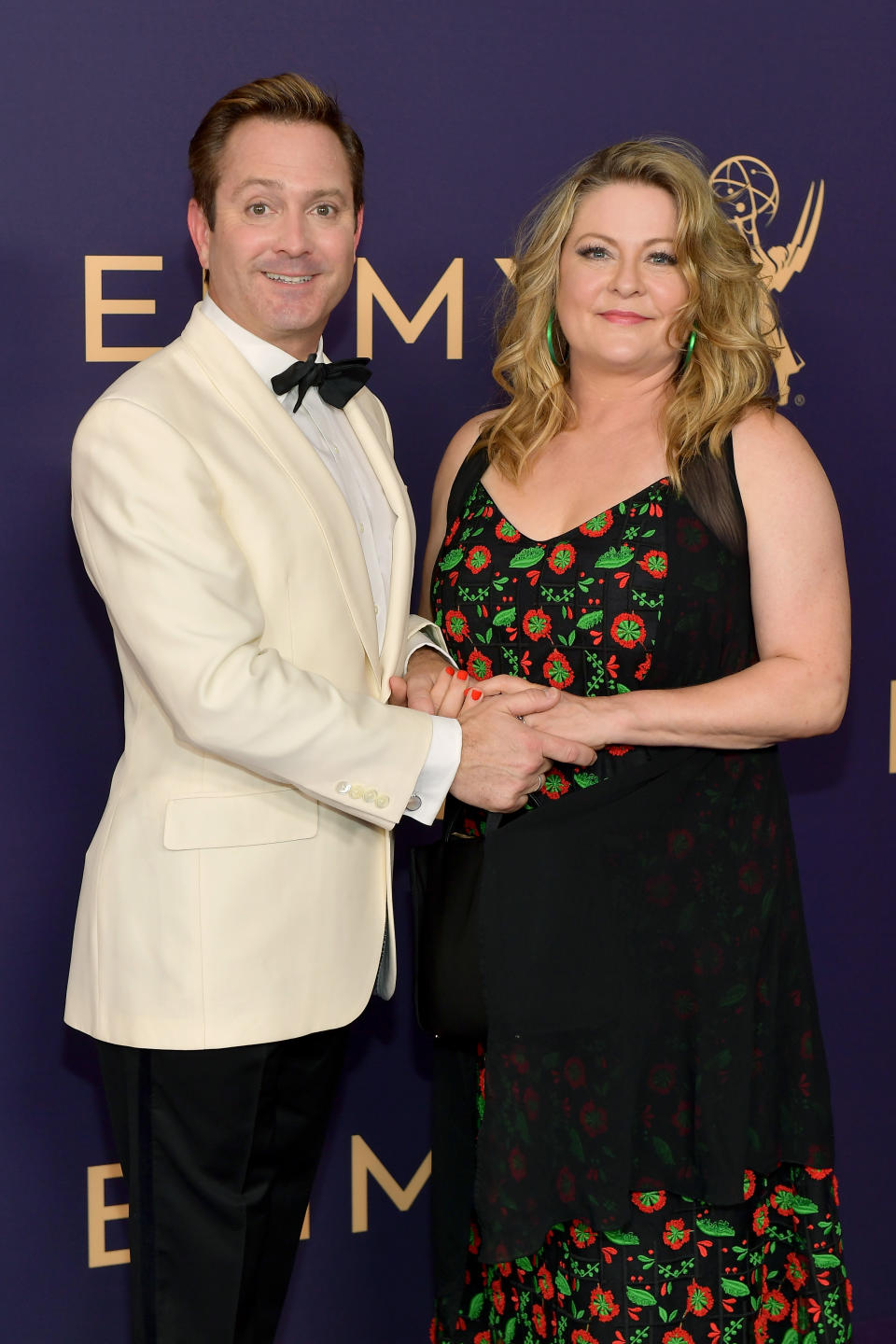 Thomas Lennon and Jenny Robertson attend the 71st Emmy Awardsvin Los Angeles, California. | Matt Winkelmeyer—Getty Images