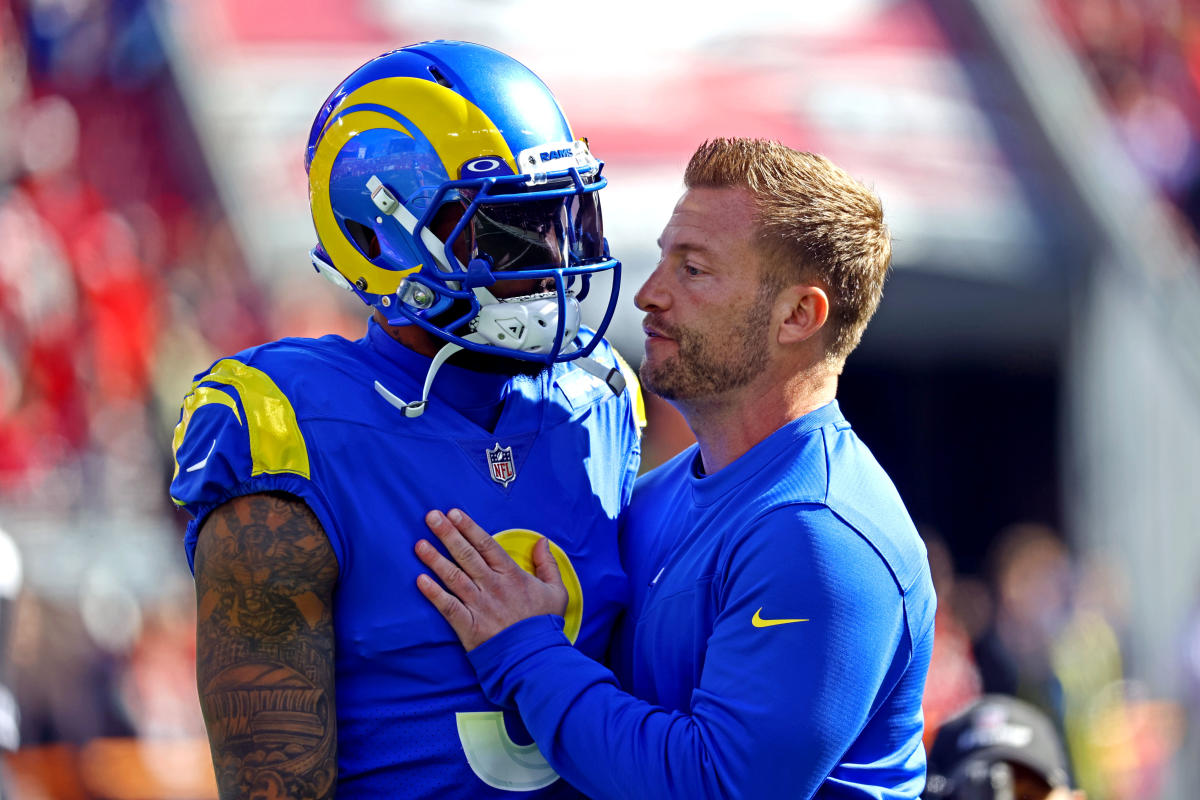 LA Rams coach Sean McVay makes unlikely Odell Beckham Jr statement