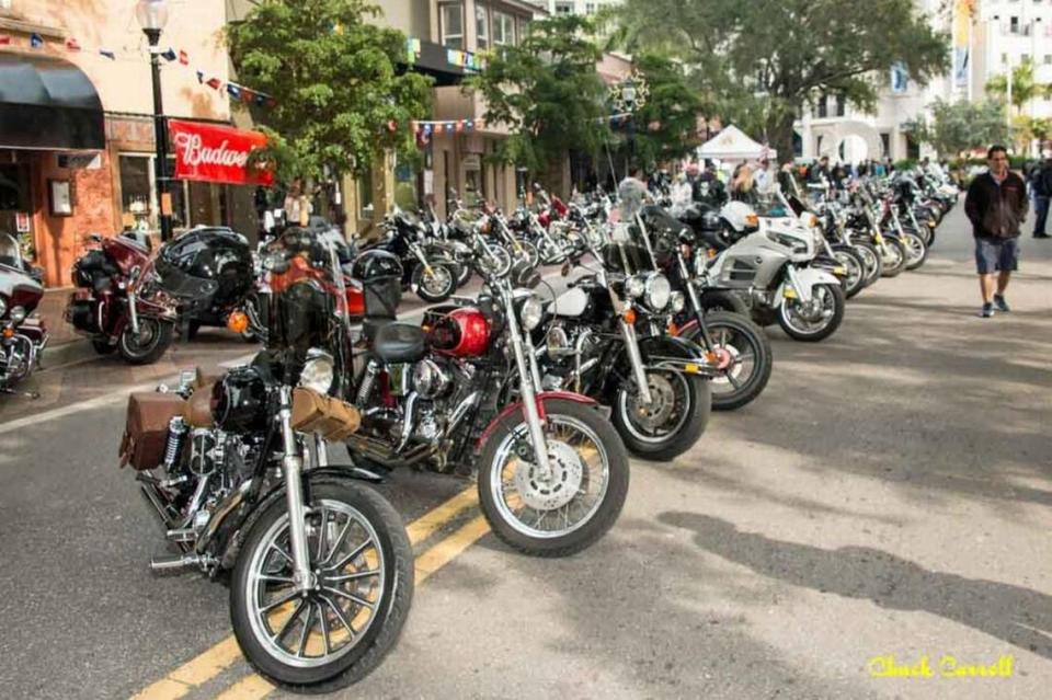 The annual Thunder by the Bay event in Sarasota celebrates motorcycles and rock ‘n’ roll in the name of charity.