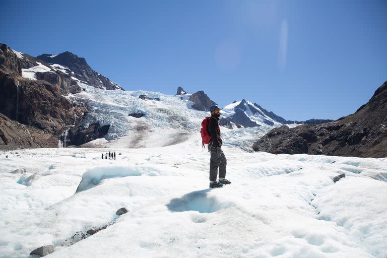 Fotografía del Glaciar Cagliero, Santa Cruz.