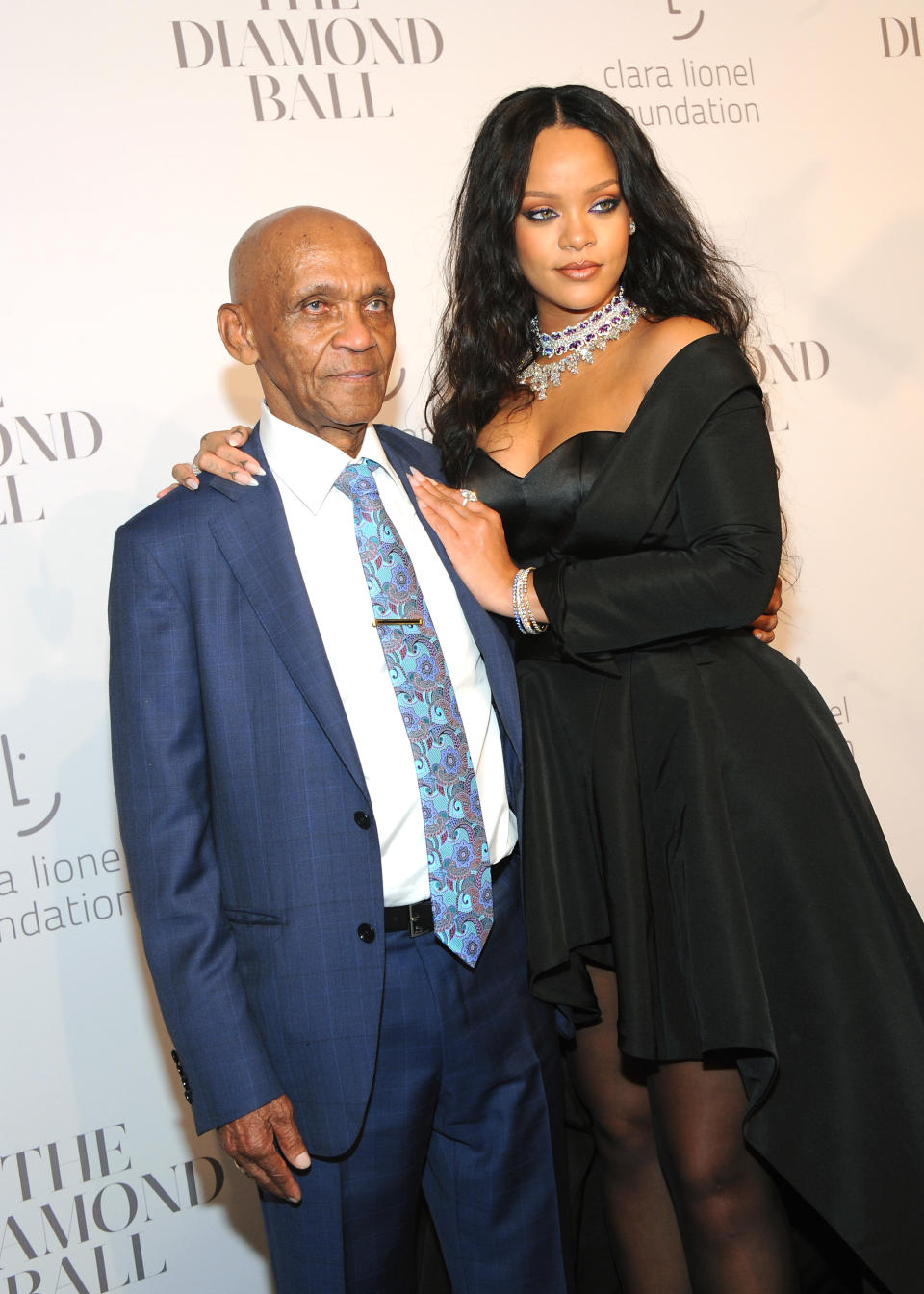 <p>Rihanna fue la reina de la noche en el evento Diamond Ball en Nueva York, por cuenta de este sexy vestido/ Getty Images </p>