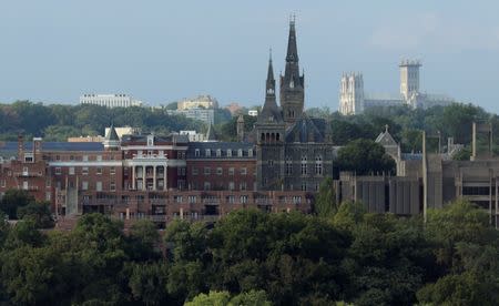 Georgetown University stands in Washington, U.S., September 1, 2016. REUTERS/Joshua Roberts