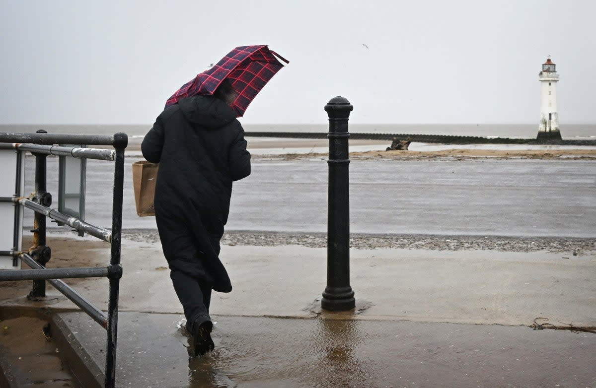 Some areas of Britain will see up to 20mm of rainfall this week (AFP via Getty Images)