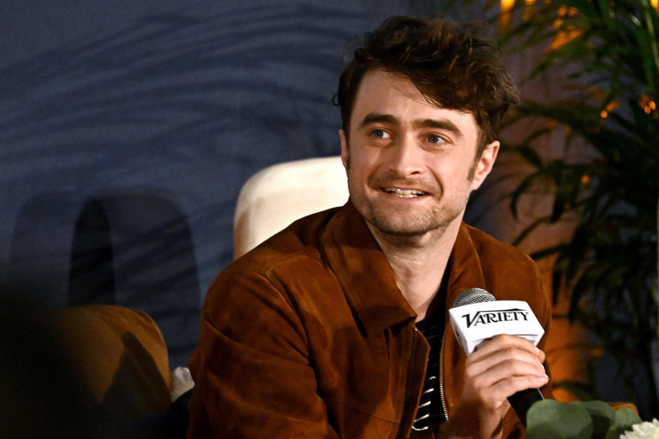 NEW YORK, NEW YORK - OCTOBER 02: Daniel Radcliffe attends Variety's The Business of Broadway Breakfast presented by City National Bank on October 02, 2023 in New York City. (Photo by Steven Ferdman/Getty Images)