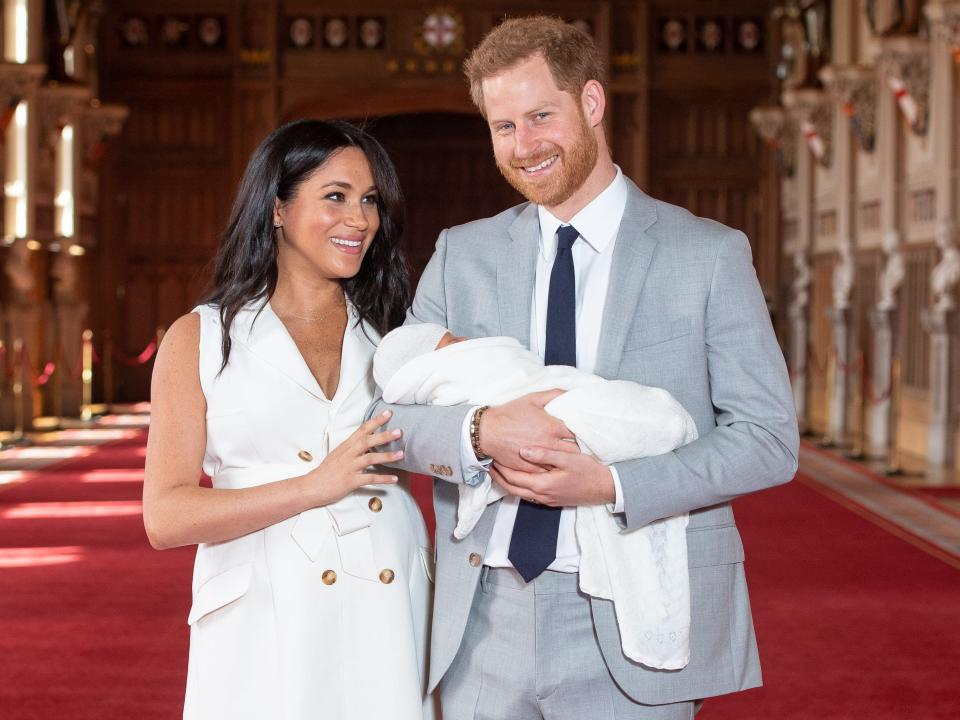 meghan markle harry archie