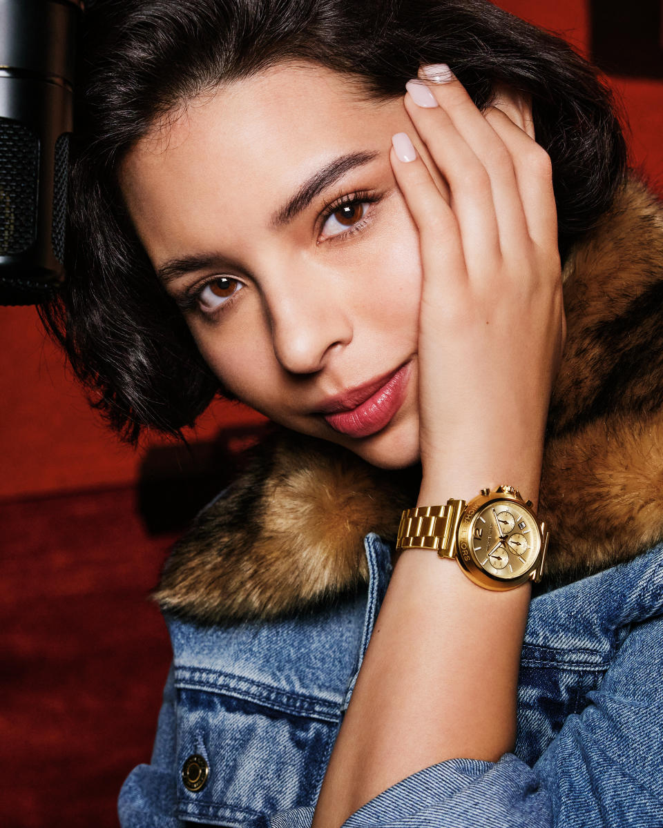 Angela Aguilar is the new watch and jewelry ambassador for Mexico.