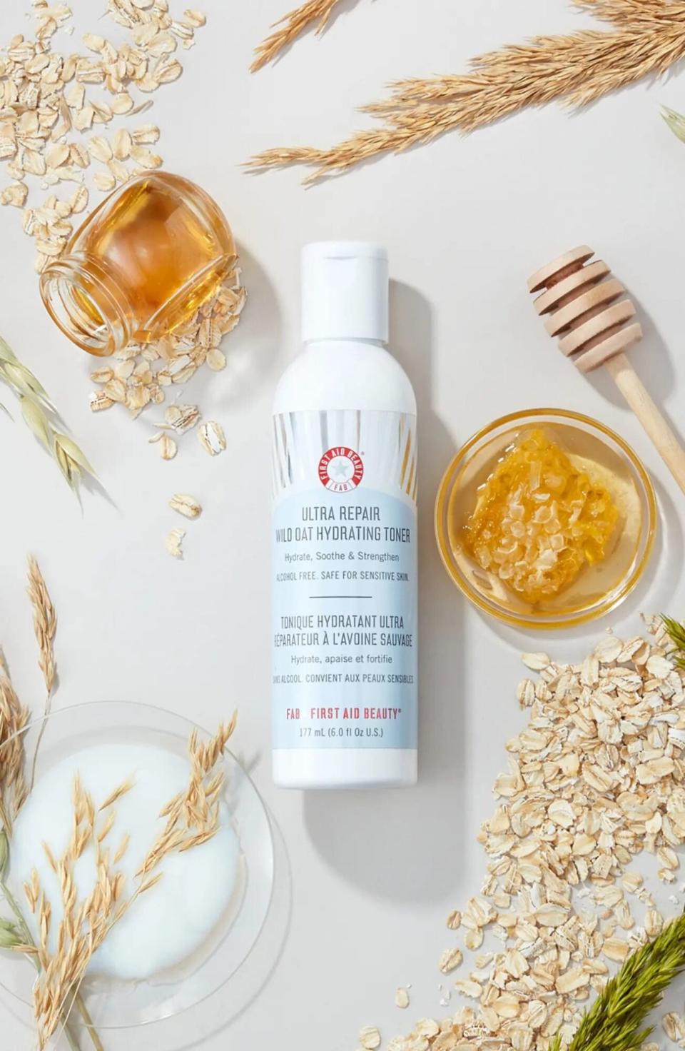 First Aid Beauty Ultra Repair Wild Oat Hydrating Toner