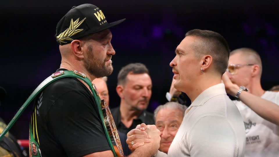 Fury and Usyk have seemed destined to face one another after years of success for both fighters. - Justin Setterfield/Getty Images