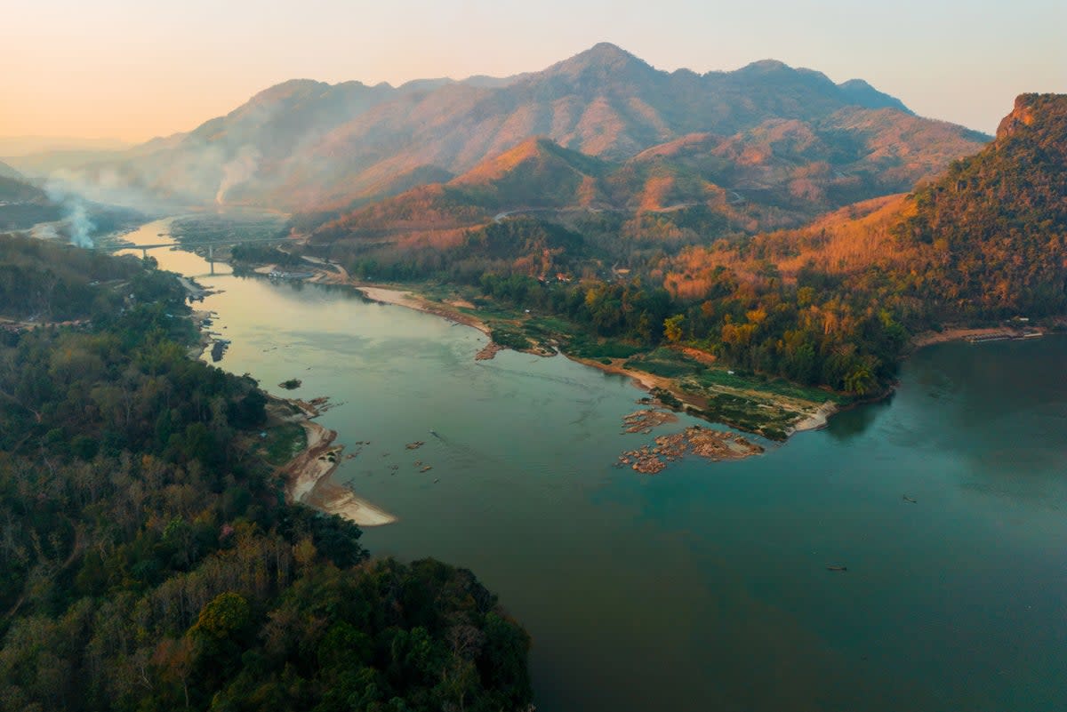 The Mekong flows through six countries, including Thailand  (Getty Images)