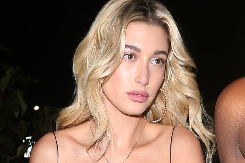 Hailey Baldwin Turns Heads at Drake's Birthday Party In Skintight Little  Black Dress and $1,200 Strappy Stilettos