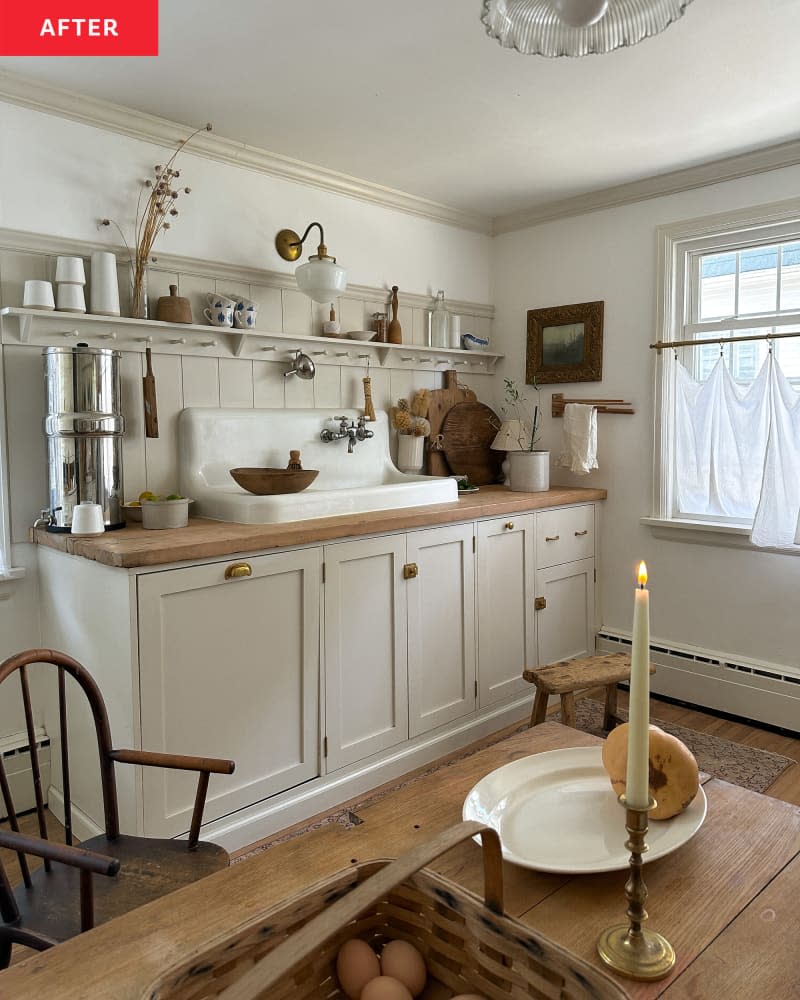 Vintage style kitchen.