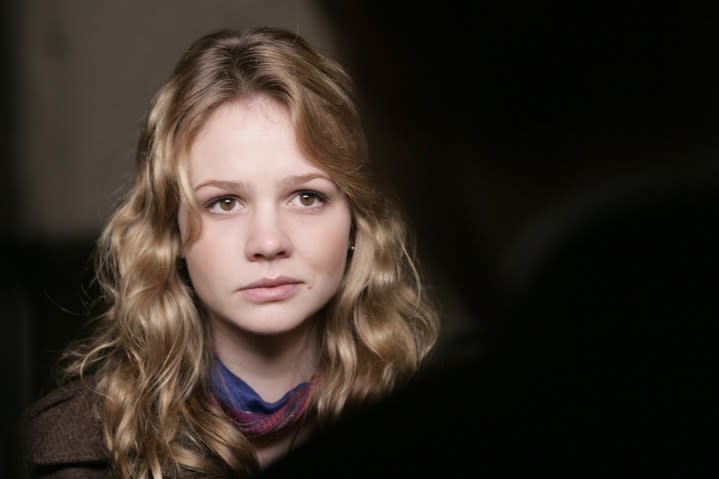 Carey Mulligan looks ahead in Blink.