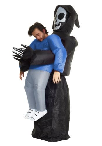 Inflatable reaper scary Costume