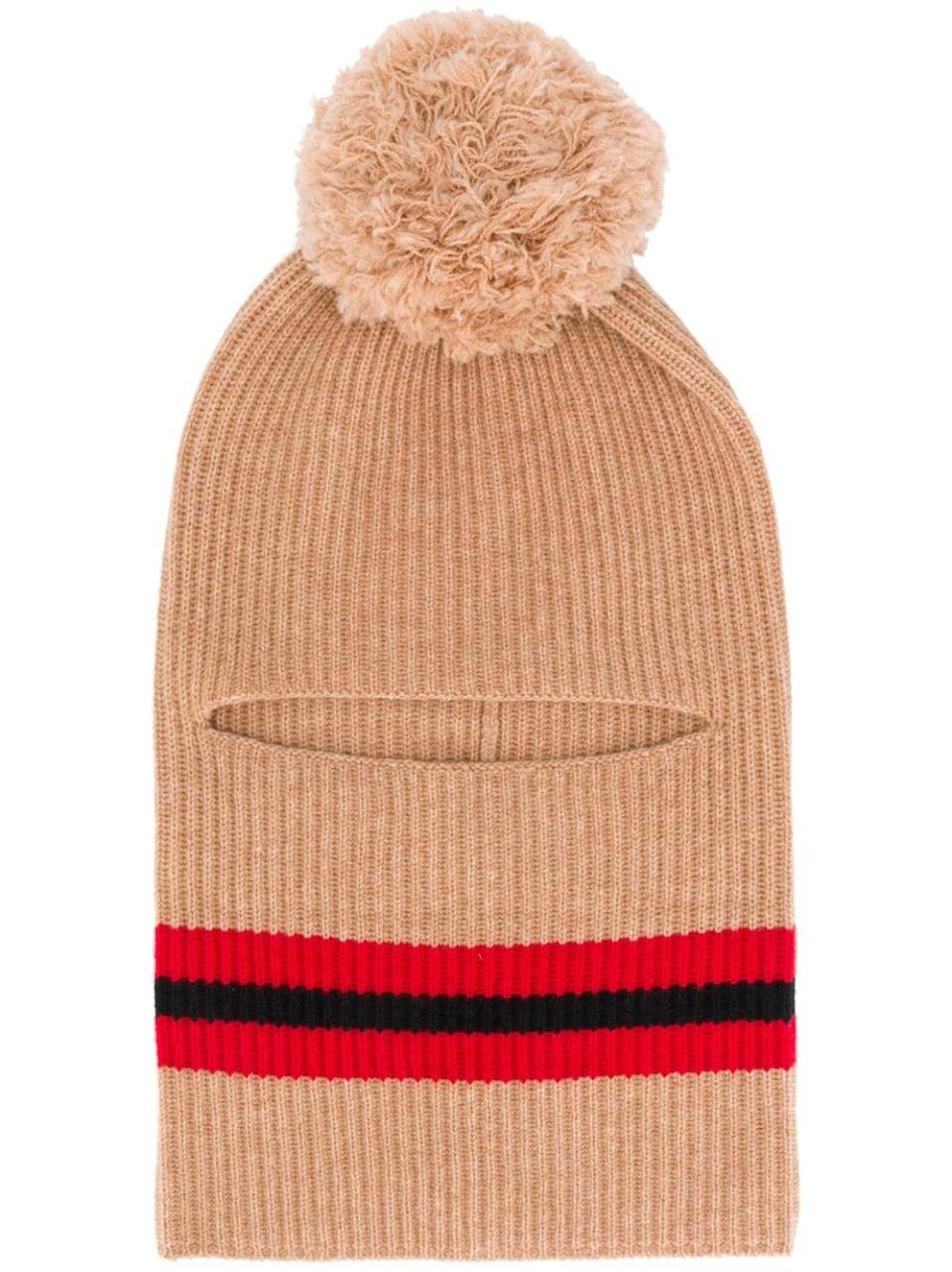 14) Wira Pompom Balaclava Hat