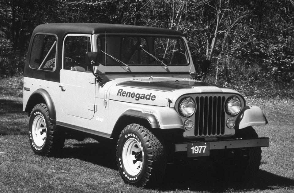 <p>The CJ-7 benefits from a wildly rabid fanbase of Jeep loyalists. And virtually any custom touch one could imagine exists for the CJ-7, from full engine and drivetrain swaps to completely new bodies made from aluminum or fiberglass. And parts houses like <a href="http://www.omix-ada.com/" rel="nofollow noopener" target="_blank" data-ylk="slk:Omix-ADA;elm:context_link;itc:0;sec:content-canvas" class="link ">Omix-ADA</a> sell just about everything you'd need to rebuild a CJ-7. Despite the legendary Jeep name and the enthusiasm for building these vehicles for trail use, CJ-7 values aren’t nearly as strong as those for Toyota FJs or early Ford Broncos. One of the rarest and most interesting CJ-7s, the V-8–powered Golden Eagle, has an average value of just over $8000 according to Hagerty. And the best "Concours" condition Eagle would bring just over $20,000. For the vast majority of CJ-7 fans, that’s very good news.</p>