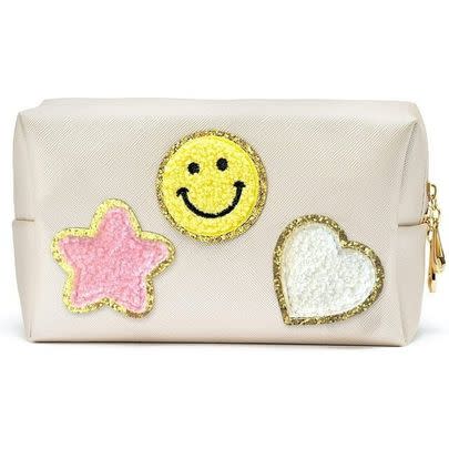 Smiley makeup bag