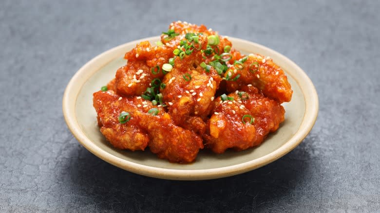 Korean fried chicken