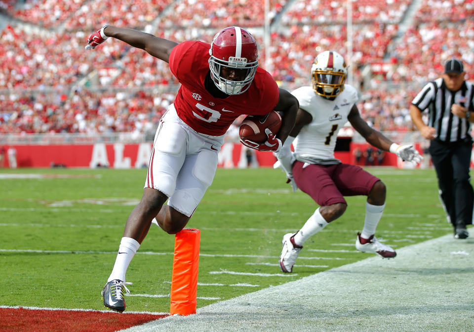 <p>This is an anomalously poor year for wide receivers, and there’s little doubt Ridley will be the first one picked. While Ridley projects high in a lot of early mock drafts, his modest size – 6-foot-1, 190 pounds – may give some teams pause. </p>