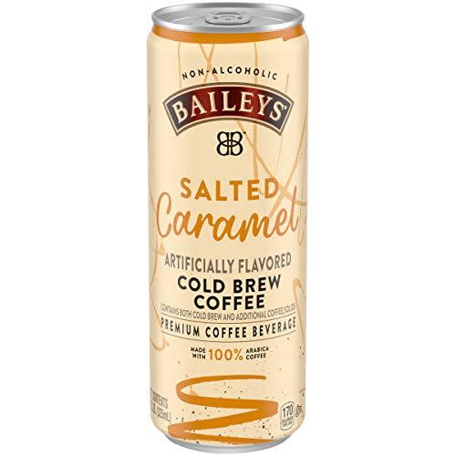 Salted Caramel Flavored Cold Brew Coffee (12 Pack)