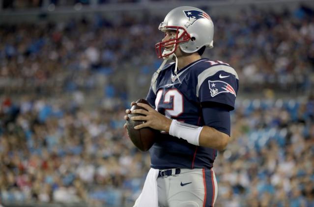 Tom Brady Appears to Be Protesting the NFL With Helmet-Sticker Removal