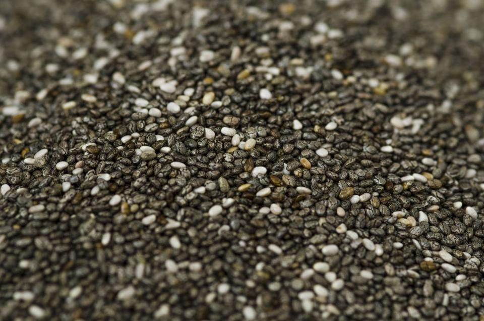 <p>Chia seeds! Sunflower seeds! Sesame seeds! Flax seeds! Poppy seeds! They're also a super fancy way to dress up veggies or meat that need to be coated and cooked. "They are already small, you don't really need to process it," Xie said.</p>