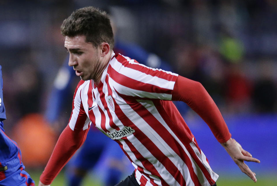 Aymeric Laporte is uncapped but cost Manchester City a club record fee