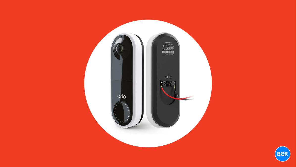 døråbning glas Ewell Arlo Essential Wired Video Doorbell has a huge 60% discount