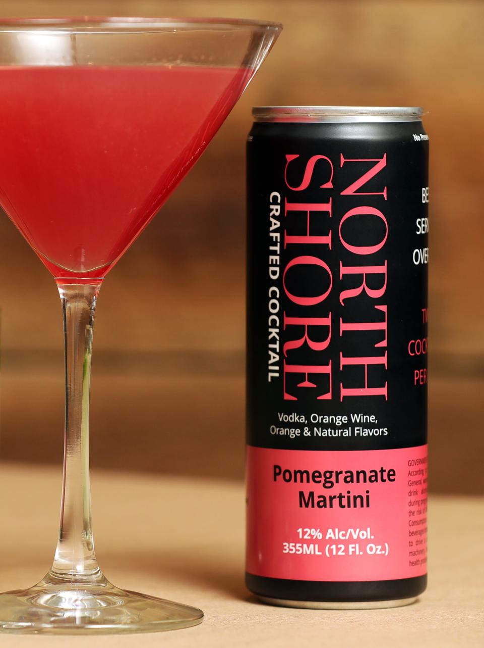 Lager & Vine's Pomegranate Martini will be distributed in local stores.