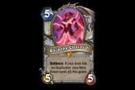 <p>Just thankful Raza the Chained isn't in the same class as Coldarra Drake. Judging by this guy and a slew of other cards in the set, it looks like we'll be seeing a bunch more Reno Jackson-style Highlander decks in this expansion. </p>