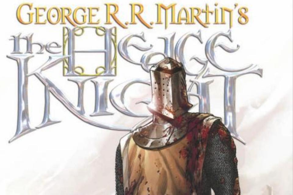 Cover art for George R.R. Martin's 'The Hedge Knight' graphic novel