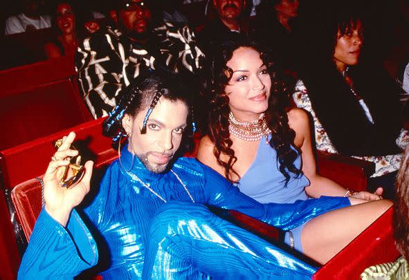 While they at first corresponded from afar, Prince became her legal guardian when she was 17. She then moved in with him and danced on his tour. At 19, Garcia says that Prince told her it was time to go on birth control, and they began a sexual relationship. The two wed in 1996, when Garcia was 22, and broke up in 2000.