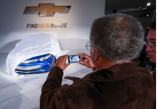 2016 Chevrolet Volt sneak peak for owners, Los Angeles, Nov 2014