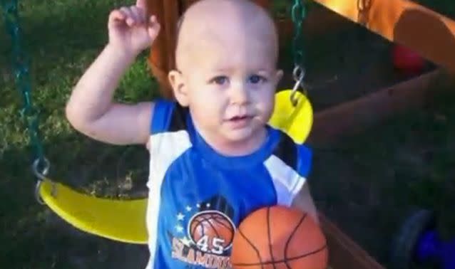 David was first diagnosed with leukemia when he was just two years old. Photo: Fox6now