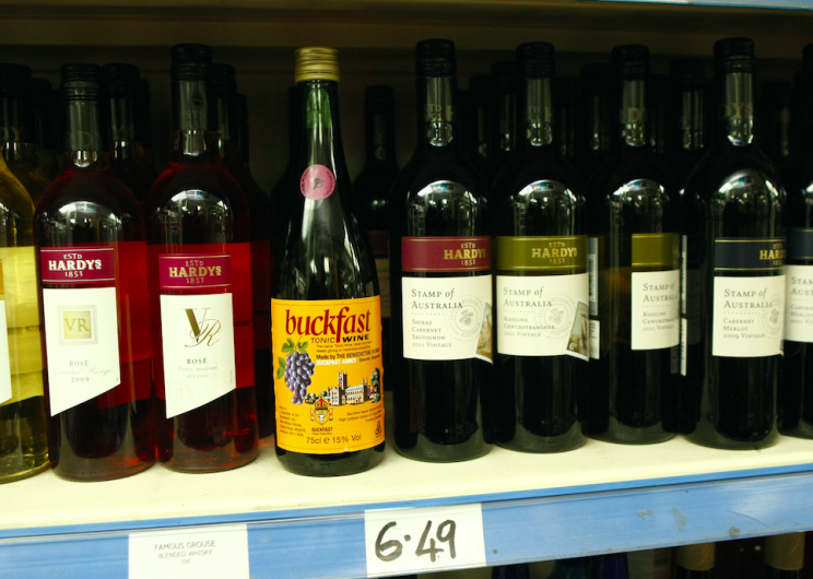 Buckfast is battling it out with more established wines (Picture: Rex)