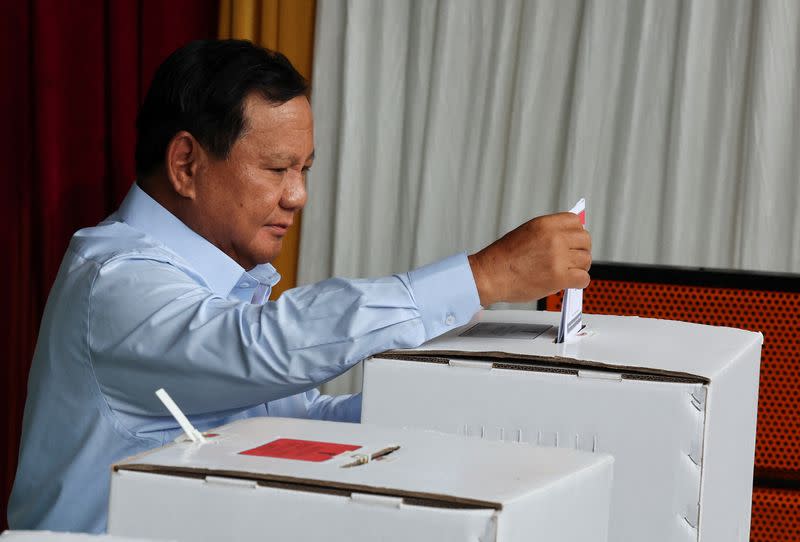 Indonesia holds presidential and parliamentary elections