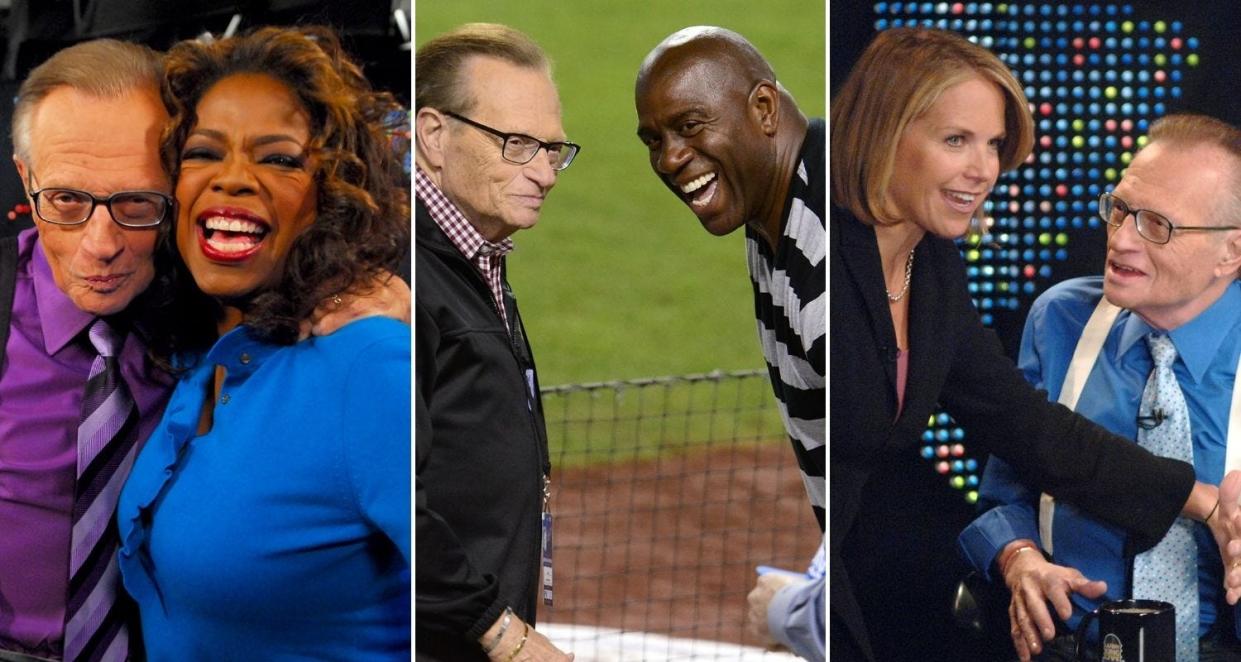 larry king death celebrities reactions