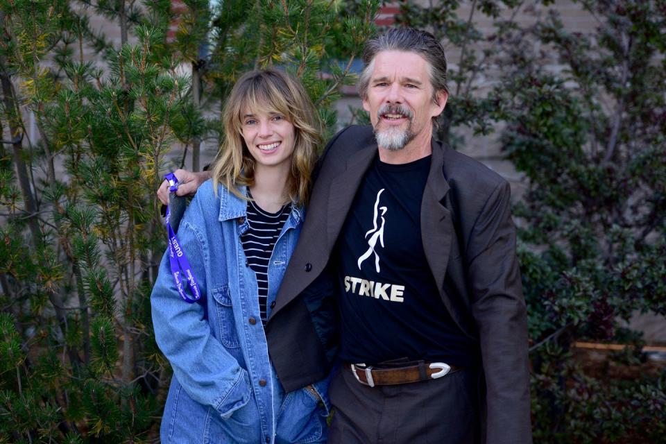 maya hawke, ethan hawke